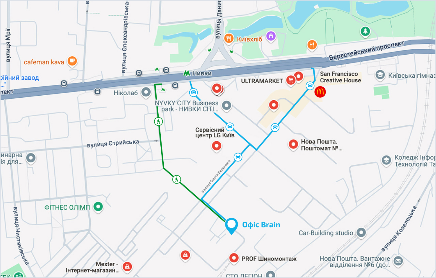Office map