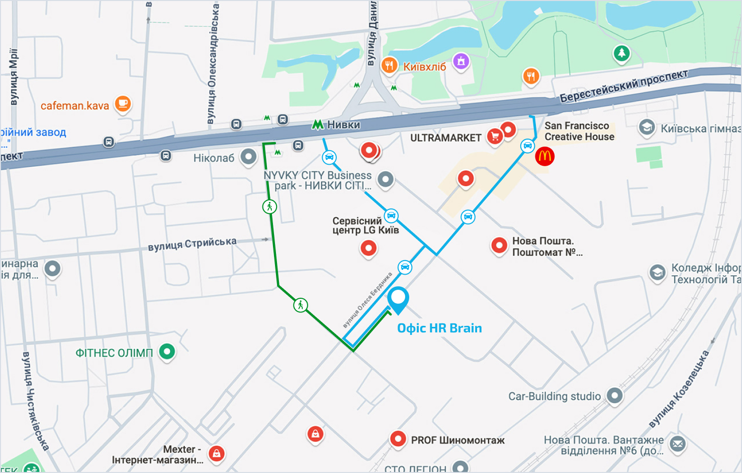 Office map